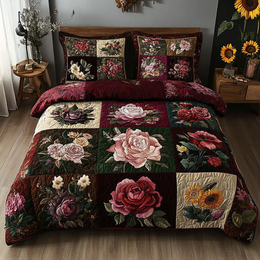 Springtime Quilted Bedding Set QV30