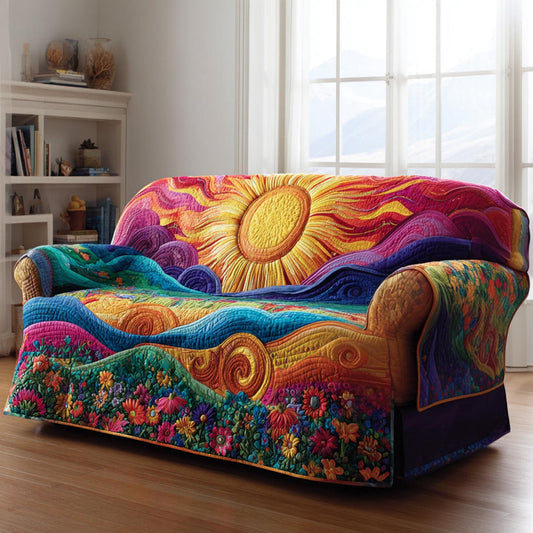 Bright Mornings Quilted Seat Sofa  QV02