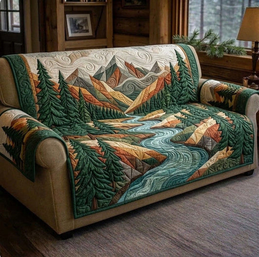 Camping Life Quilted Seat Sofa  QV05