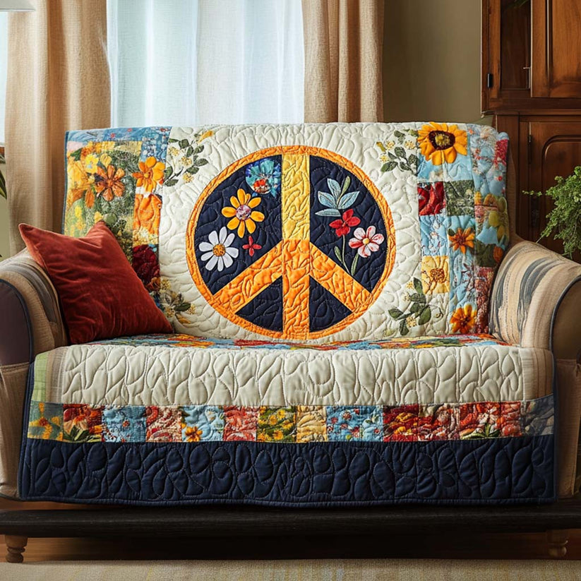 Circle Calm Quilted Seat Sofa QV31
