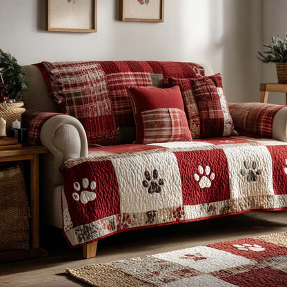 Paws of Cheer Quilted Seat Sofa QV85