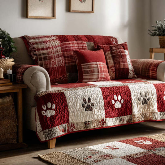 Paws of Cheer Quilted Seat Sofa QV85