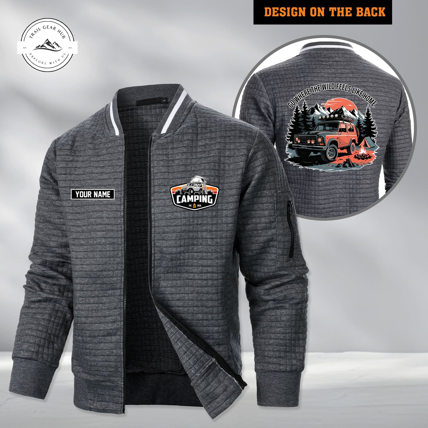 Trail Gear Hub Men's Casual Jacket New Trending TG03