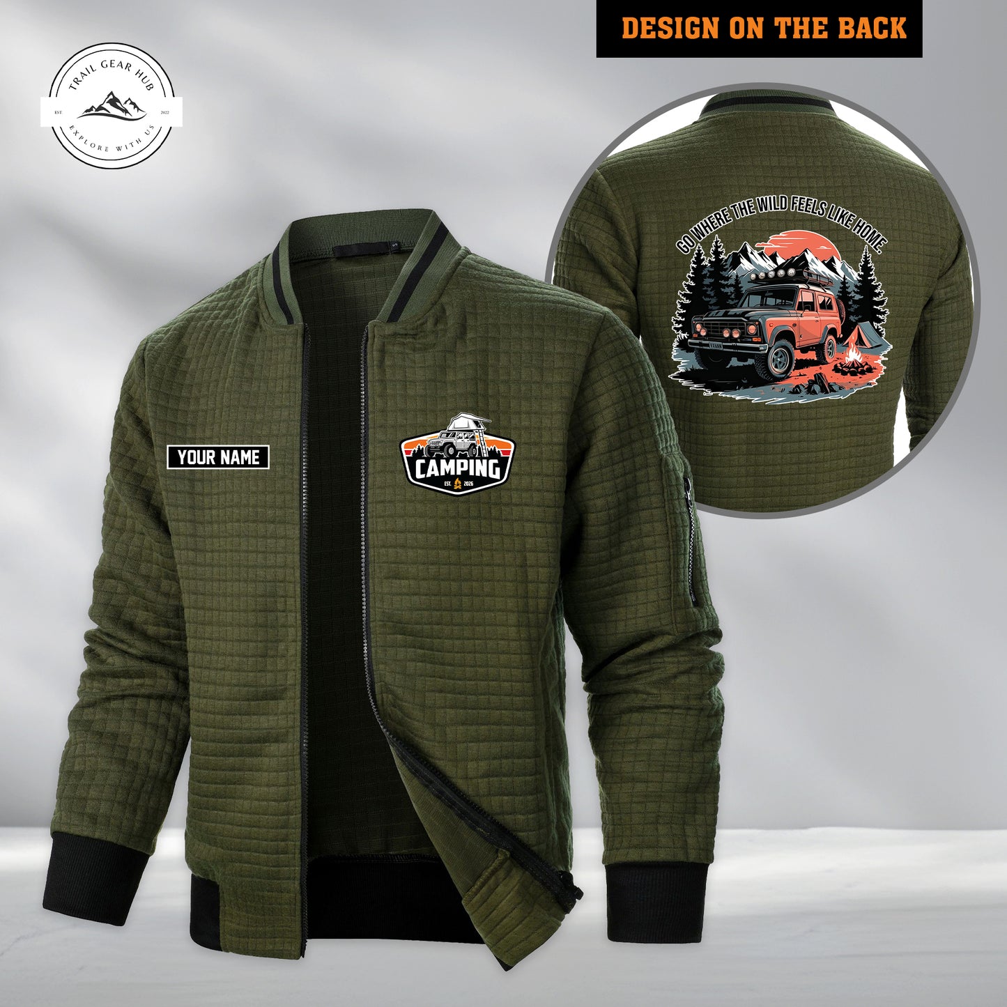 Trail Gear Hub Men's Casual Jacket New Trending TG03