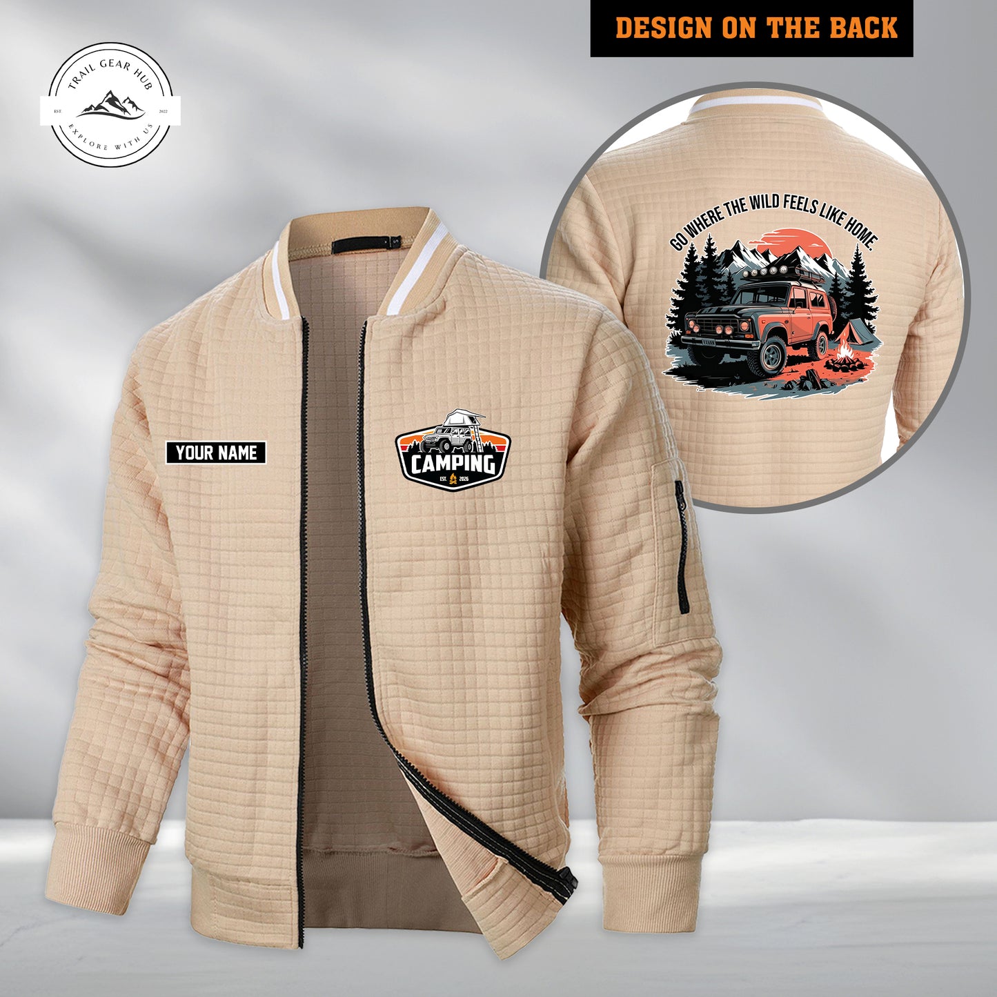 Trail Gear Hub Men's Casual Jacket New Trending TG03