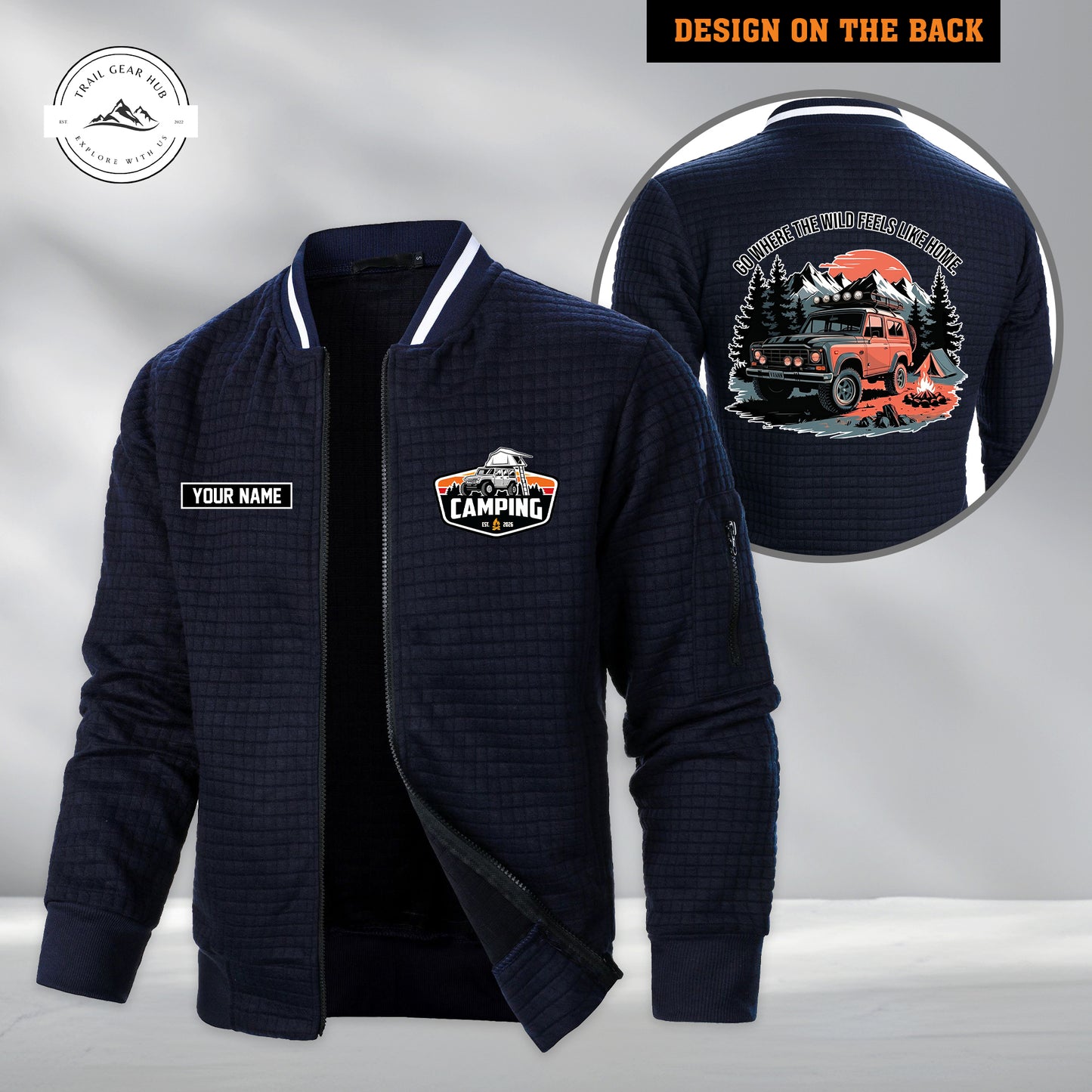 Trail Gear Hub Men's Casual Jacket New Trending TG03