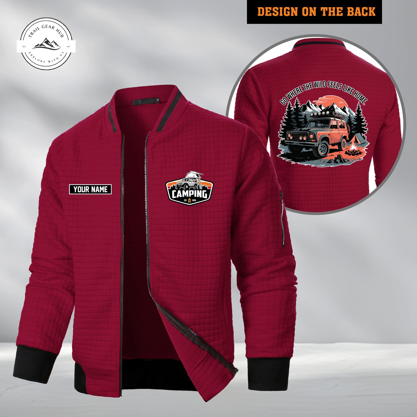 Trail Gear Hub Men's Casual Jacket New Trending TG03