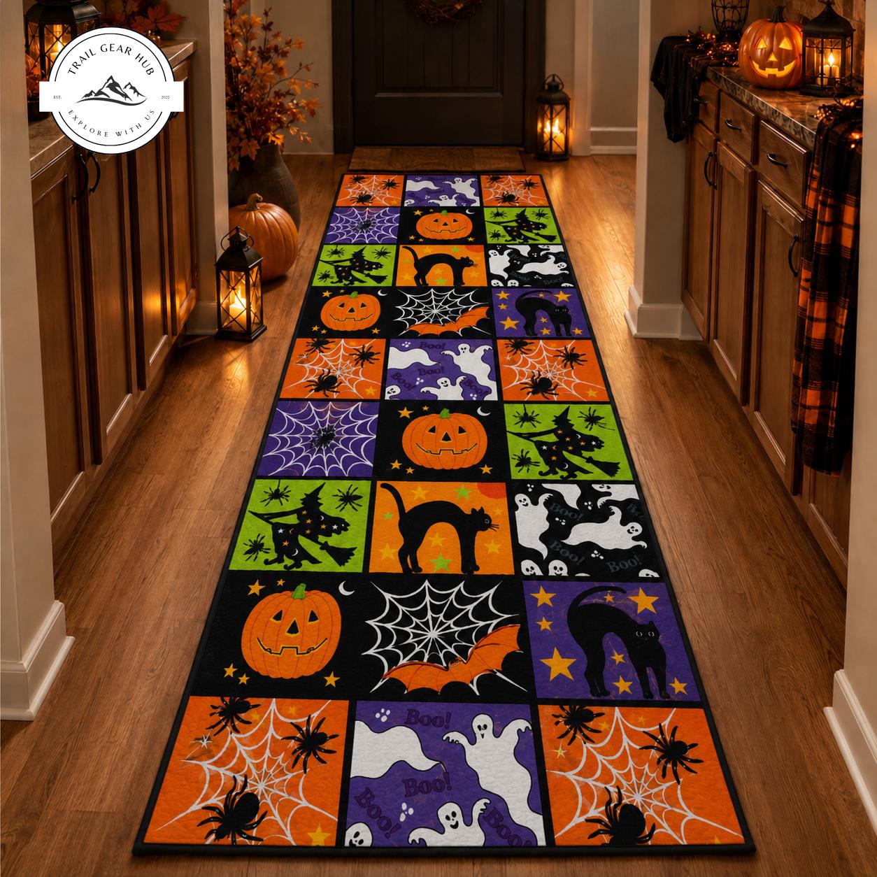 Spooky Patchwork Runner Carpet TG07