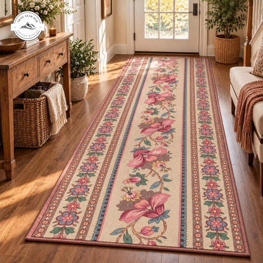 Vintage Southwestern Patterned Runner Carpet TG21