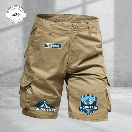 Trail Gear Hub Adventure Edition Multi-Pocket Cotton Sport Shorts TG05