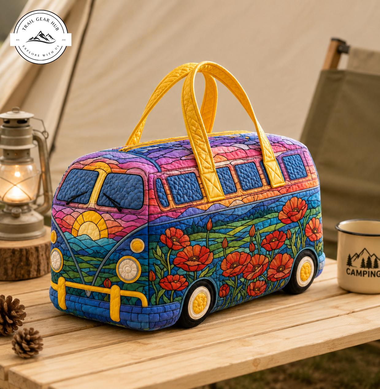 Camper Van Quilted Duffel Bag TG24