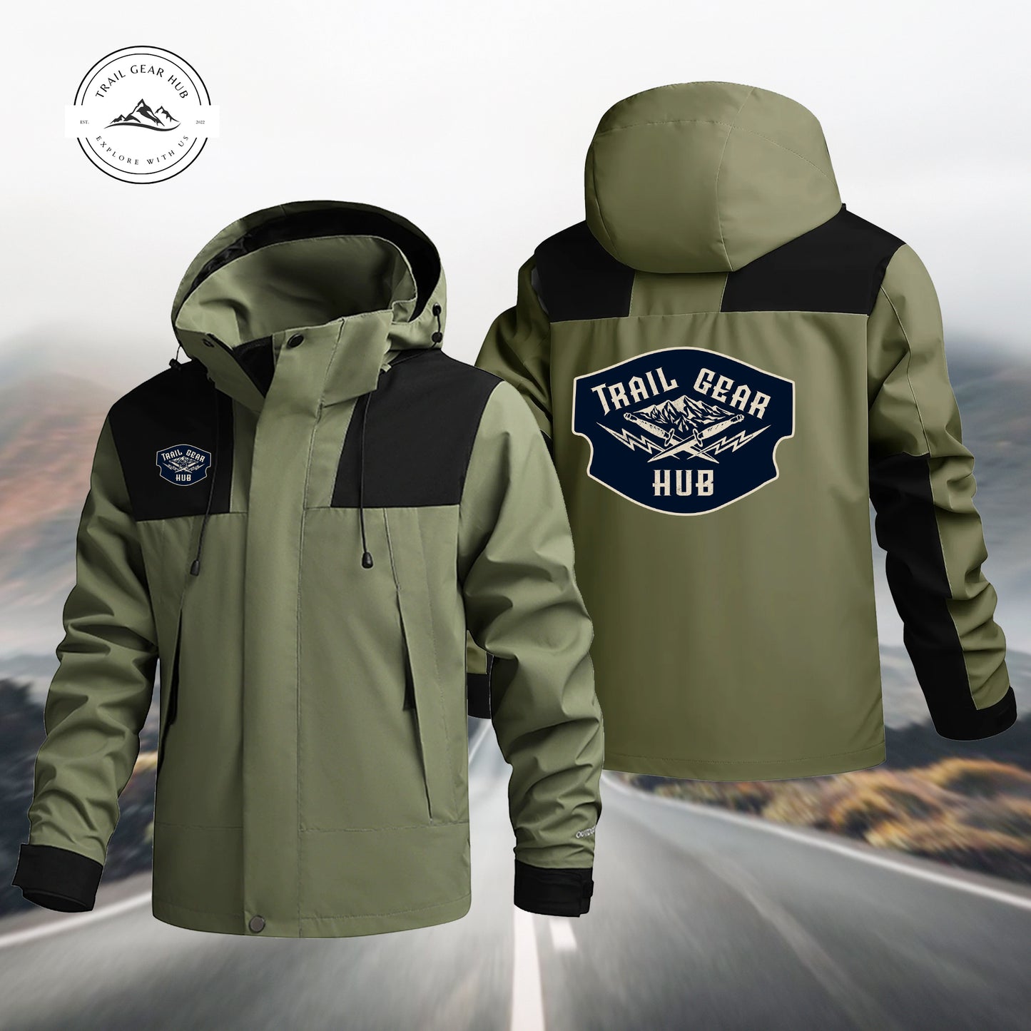 Trail Gear Hub Waterproof Jacket TN01