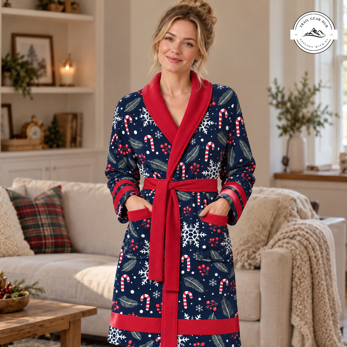 Festive Christmas Bathrobes TN12