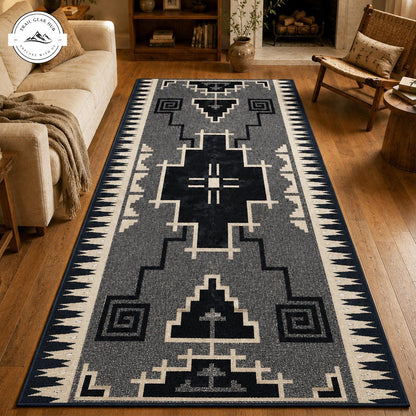 Southwestern Geometric Runner Carpet TN12