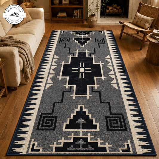 Southwestern Geometric Runner Carpet TN12