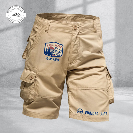 Trail Gear Hub Adventure Edition Multi-Pocket Cotton Sport Shorts TN08