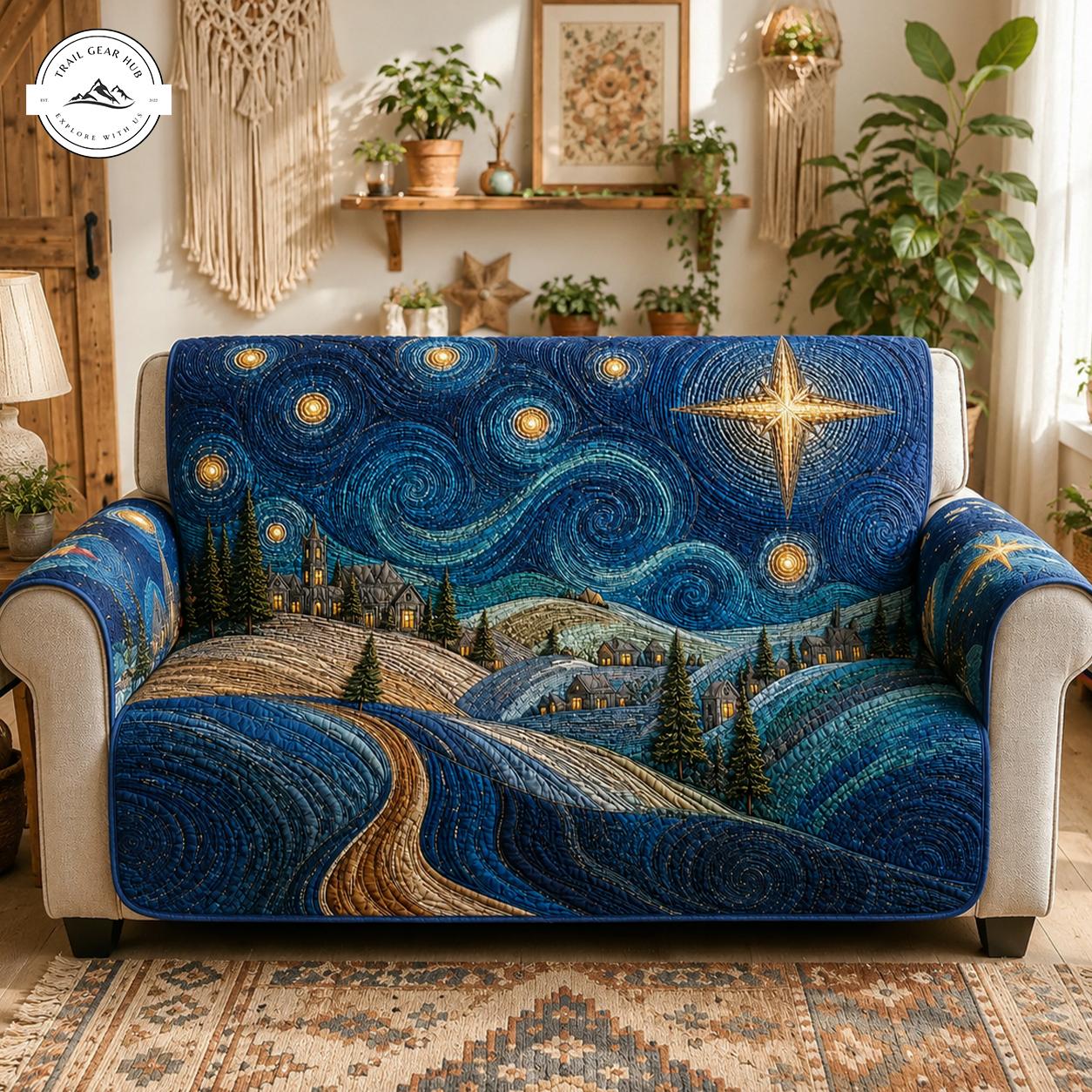 Starry Night Quilted Seat Sofa TN14