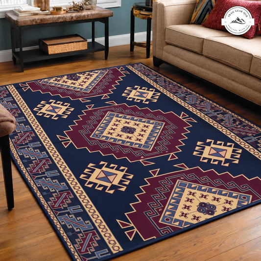 Rustic Native Pattern Area Rug TN10