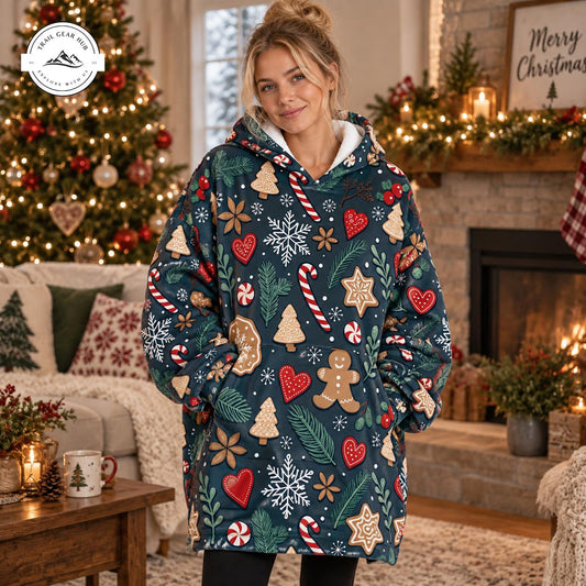 Festive Gingerbread & Cookie Snug Hoodie TN12