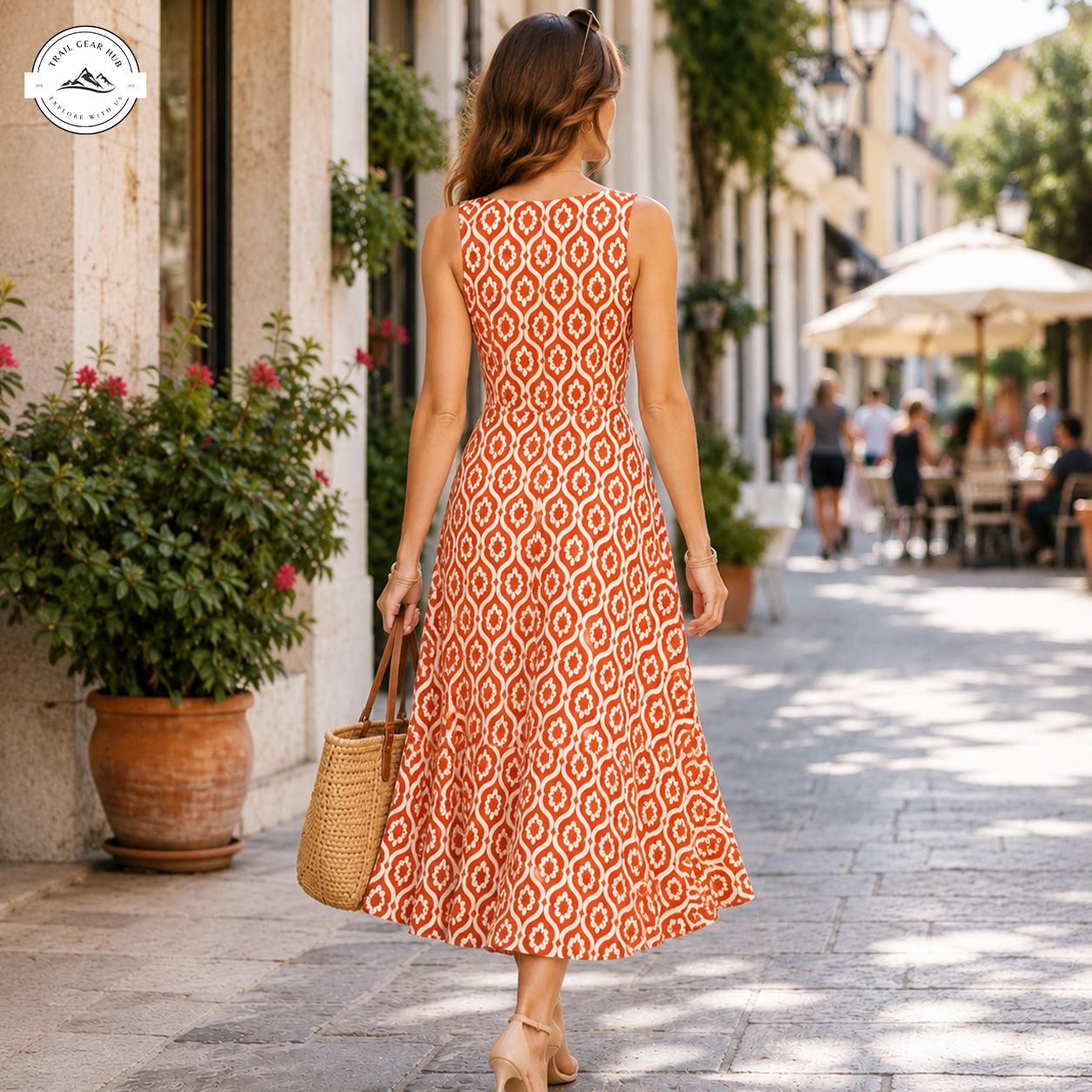 Boho Summer Women's Vest Dress TN01