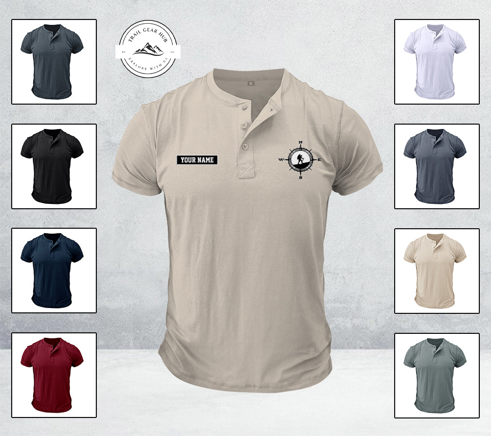 Hike Your Way Henley Shirt TP05