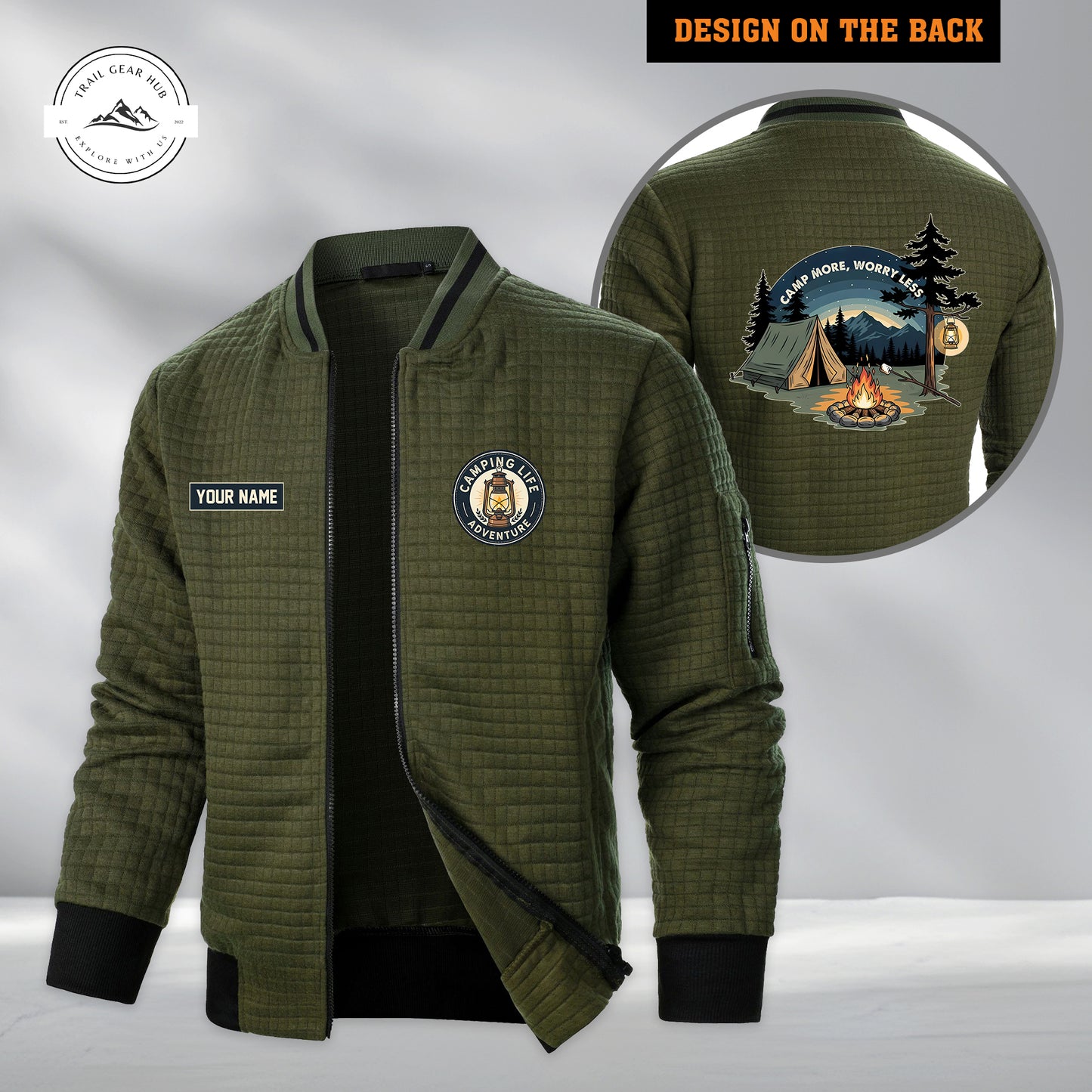 Trail Gear Hub Men's Casual Jacket New Trending TP07