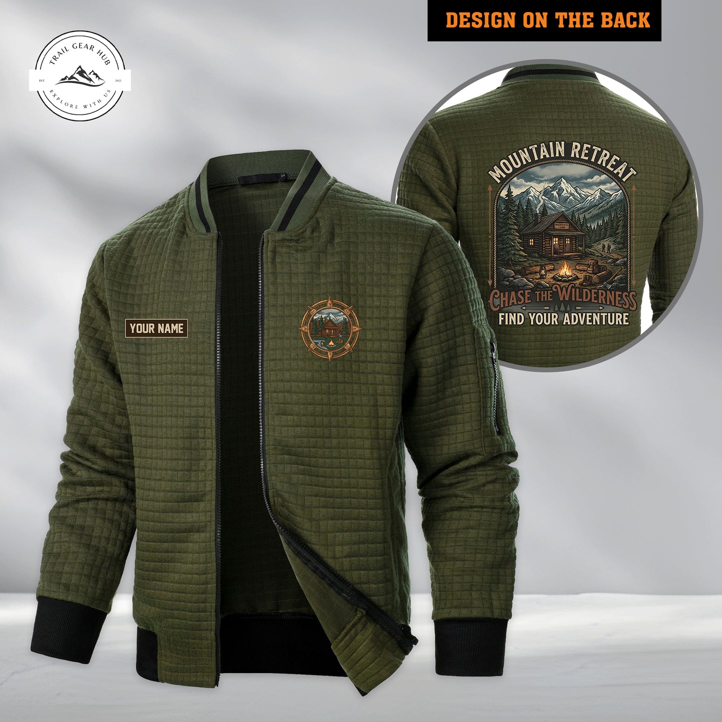 Trail Gear Hub Men's Casual Jacket New Trending TP08