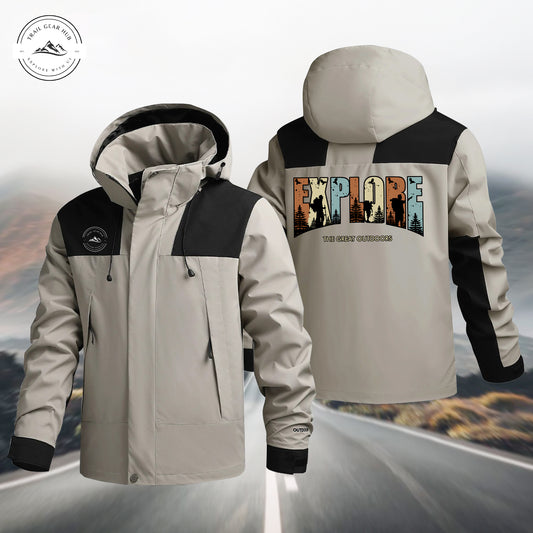 Explore The Great Outdoors Waterproof Jacket TP03