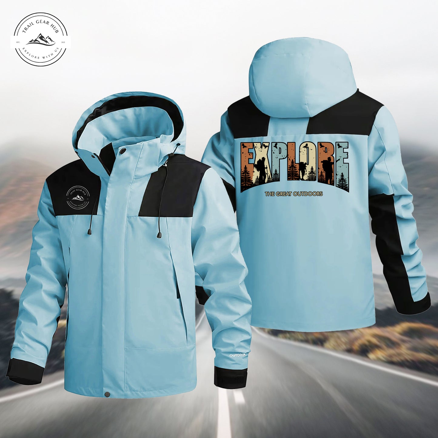 Explore The Great Outdoors Waterproof Jacket TP03