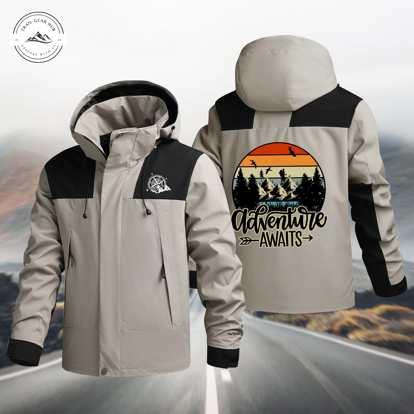 Adventure Awaits Waterproof Jacket TP04