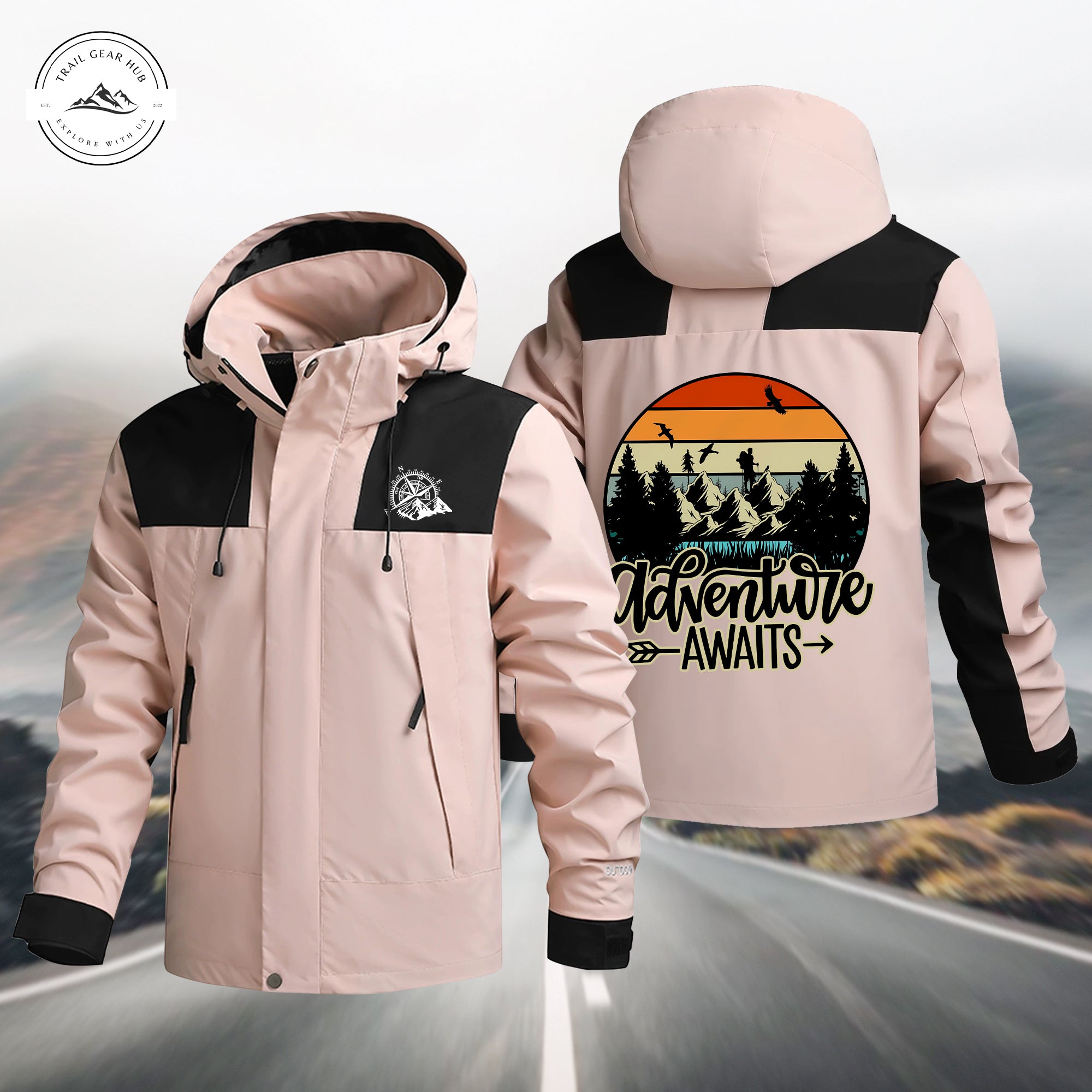 Adventure Awaits Waterproof Jacket TP04 – Trail Gear Hub