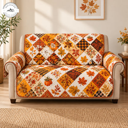 Autumn Thanksgiving Quilted Seat Sofa TP29QLTSS