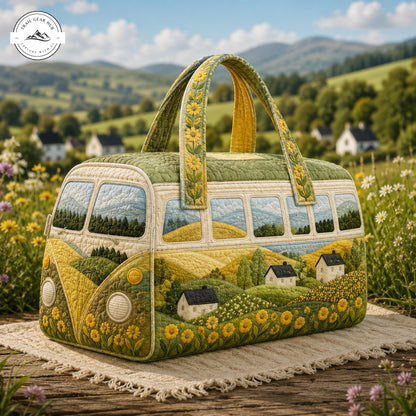 Scenic Countryside Quilted Duffle Bag TP27