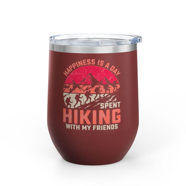 Happiness is Hiking 12 Oz Tumbler