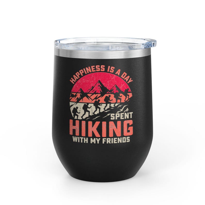 Happiness is Hiking 12 Oz Tumbler