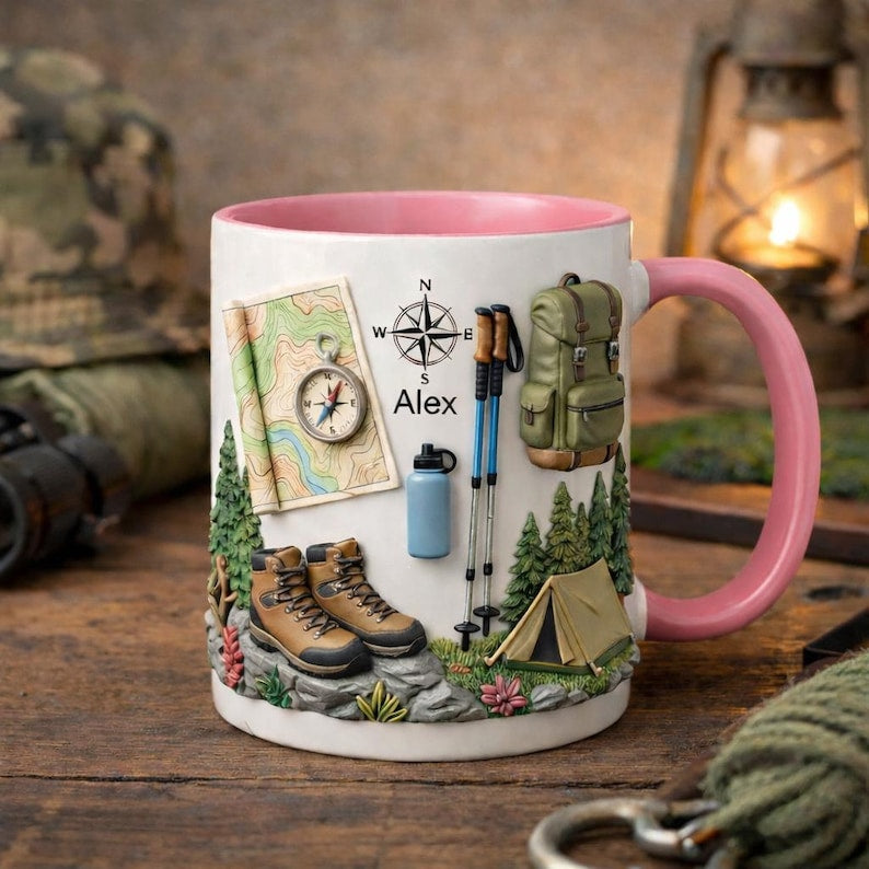 Personalized Hiking Mug QV02