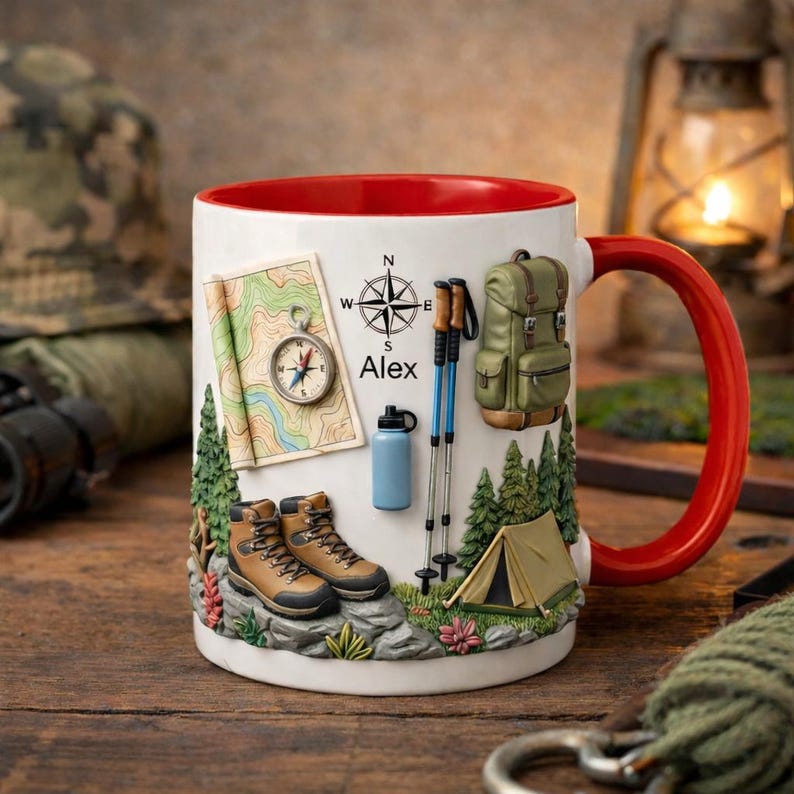 Personalized Hiking Mug QV02