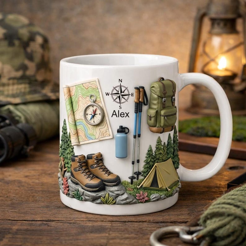 Personalized Hiking Mug QV02