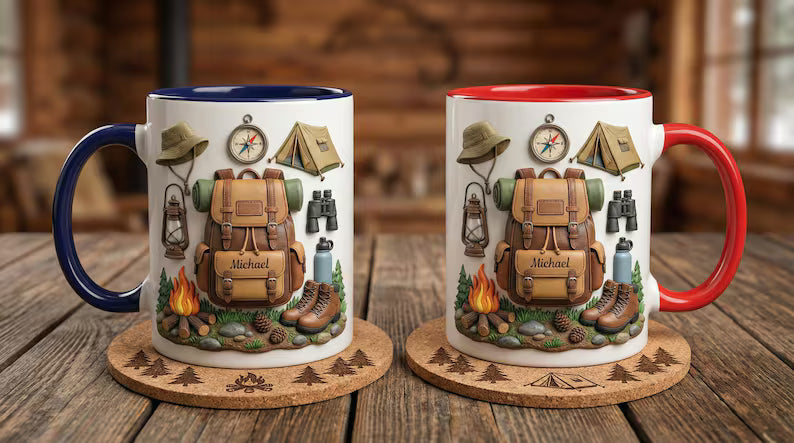 Personalized Hiking Mug QV07