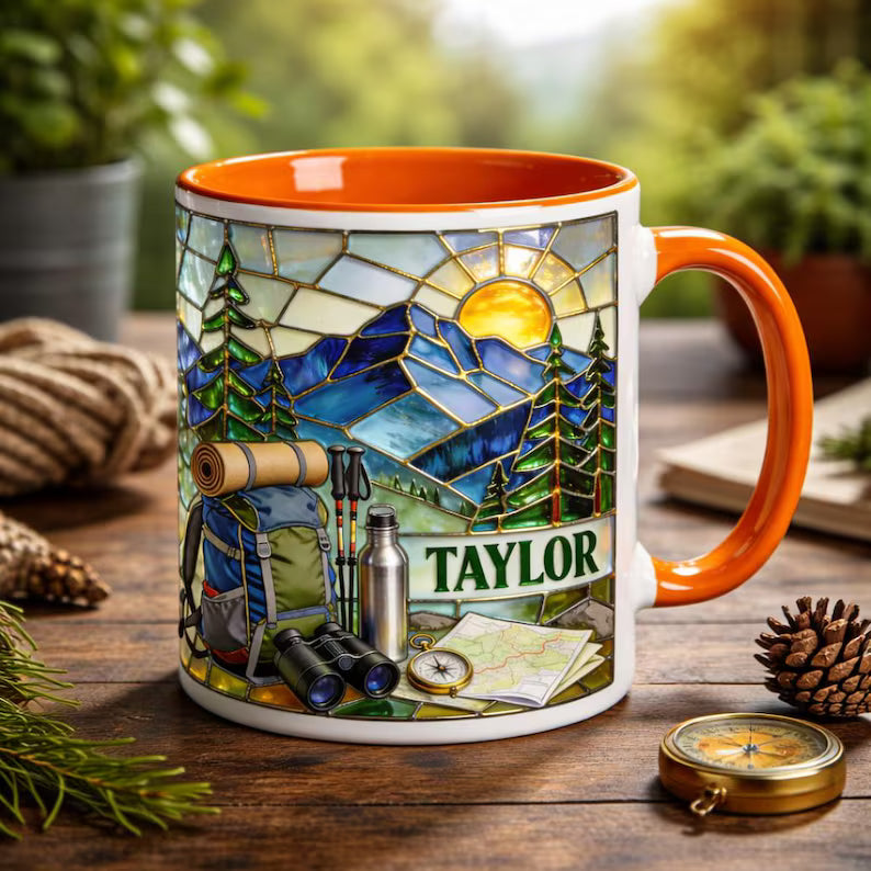 Personalized Hiking Mug QV04