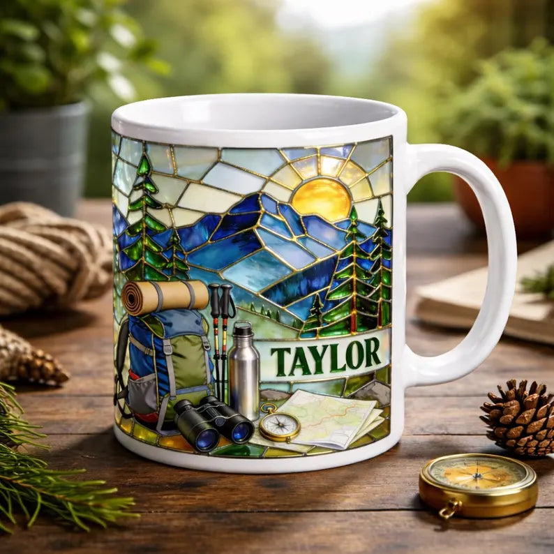 Personalized Hiking Mug QV04