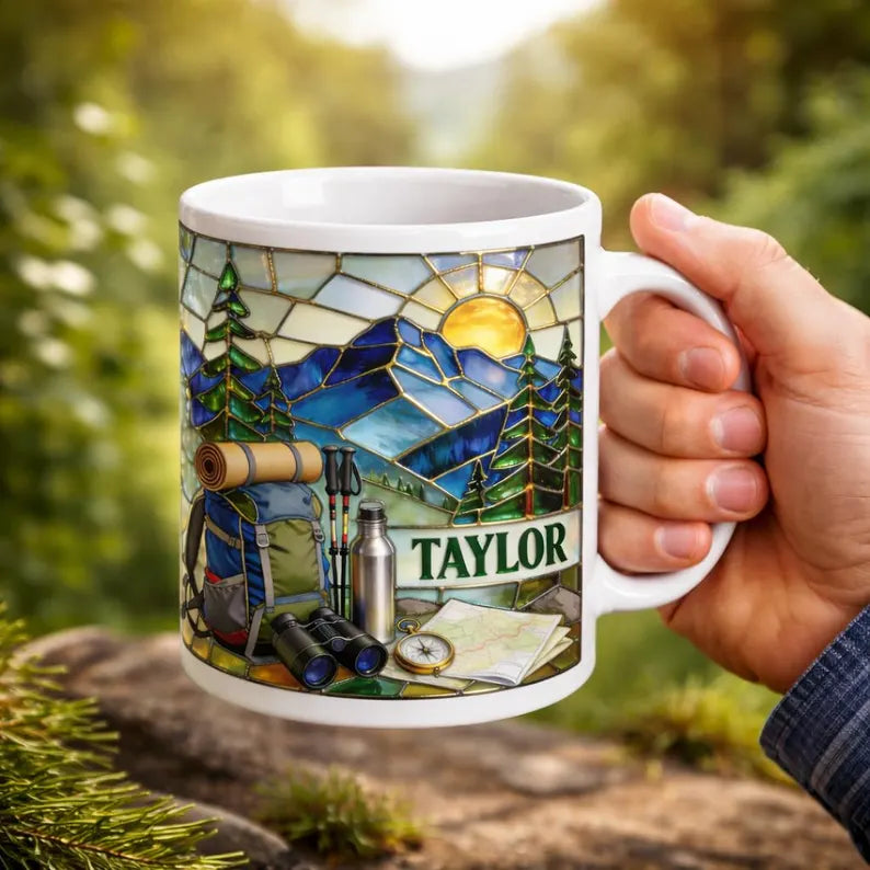 Personalized Hiking Mug QV04