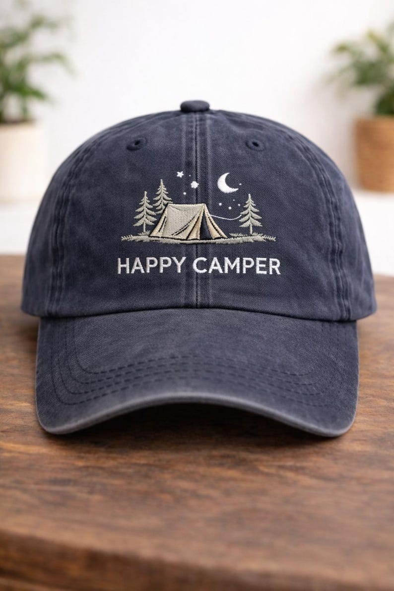 Minimal Embroidered Hat