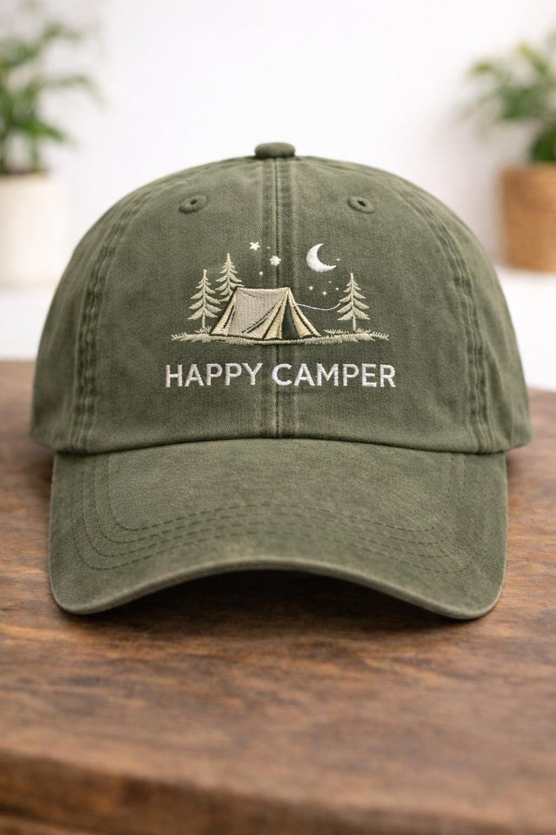 Minimal Embroidered Hat