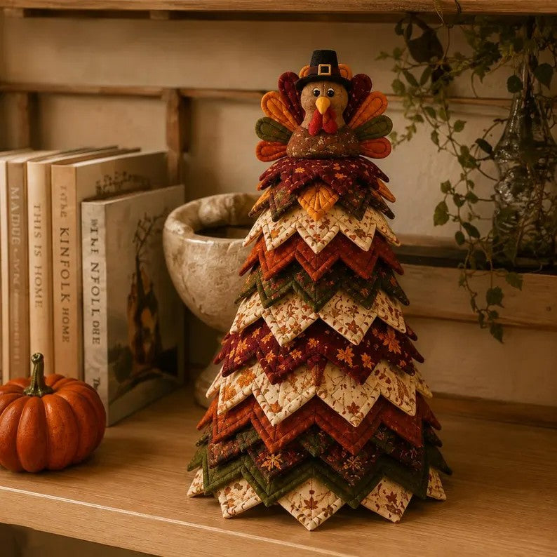 Fall & Thanksgiving DIY Quilted Tree Kit LD10