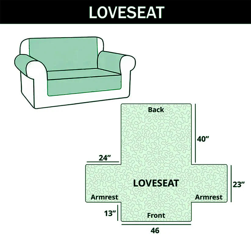 Bright Mornings Quilted Seat Sofa  QV02