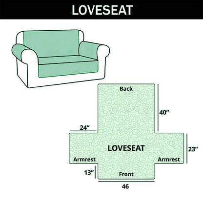 Fall Pumpkin Patchwork Quilted Seat Sofa LV194