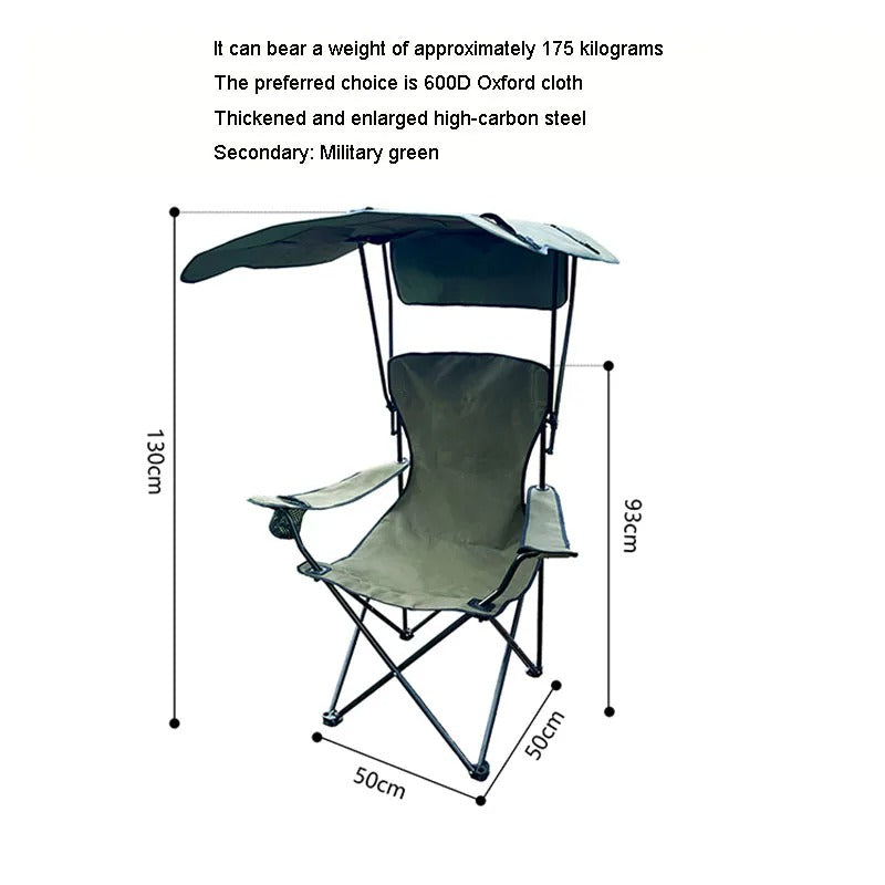 Ultra-light Folding Sunshade Chair