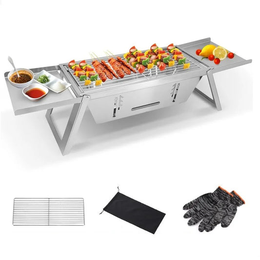 Portable Charcoal Grill Folding