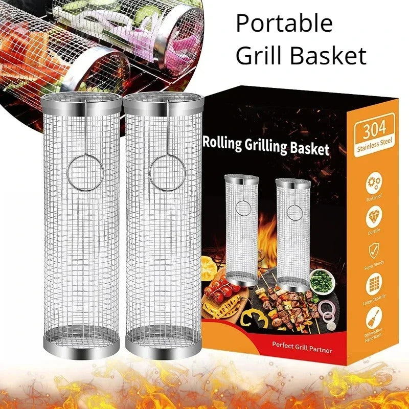 Stainless Steel Grill Basket